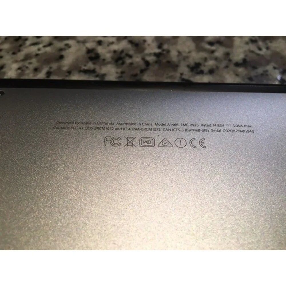 macbook air 2015 4gb 13in 1600MHz